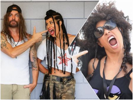 Frah Shaka Ponk et sa femme